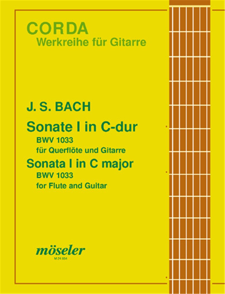 Sonate 1 C Bwv1033